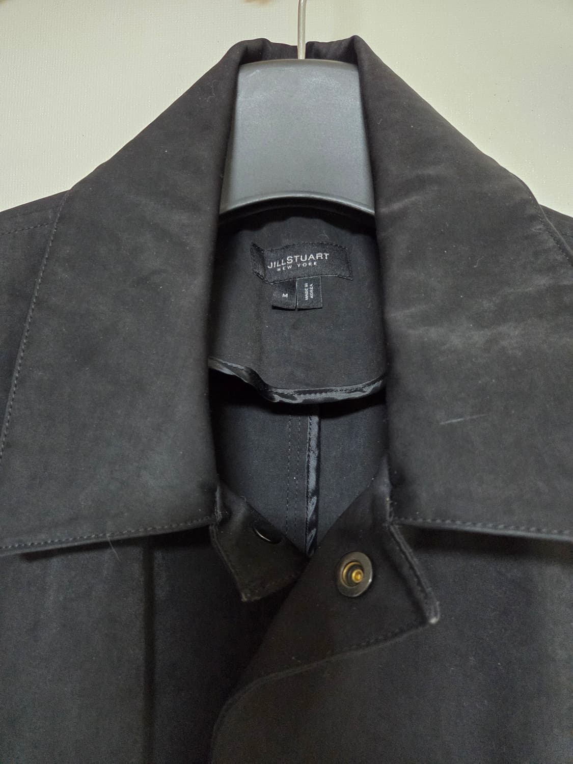 질스튜어트뉴욕 블랙 레인코트 m사이즈 상품이미지3