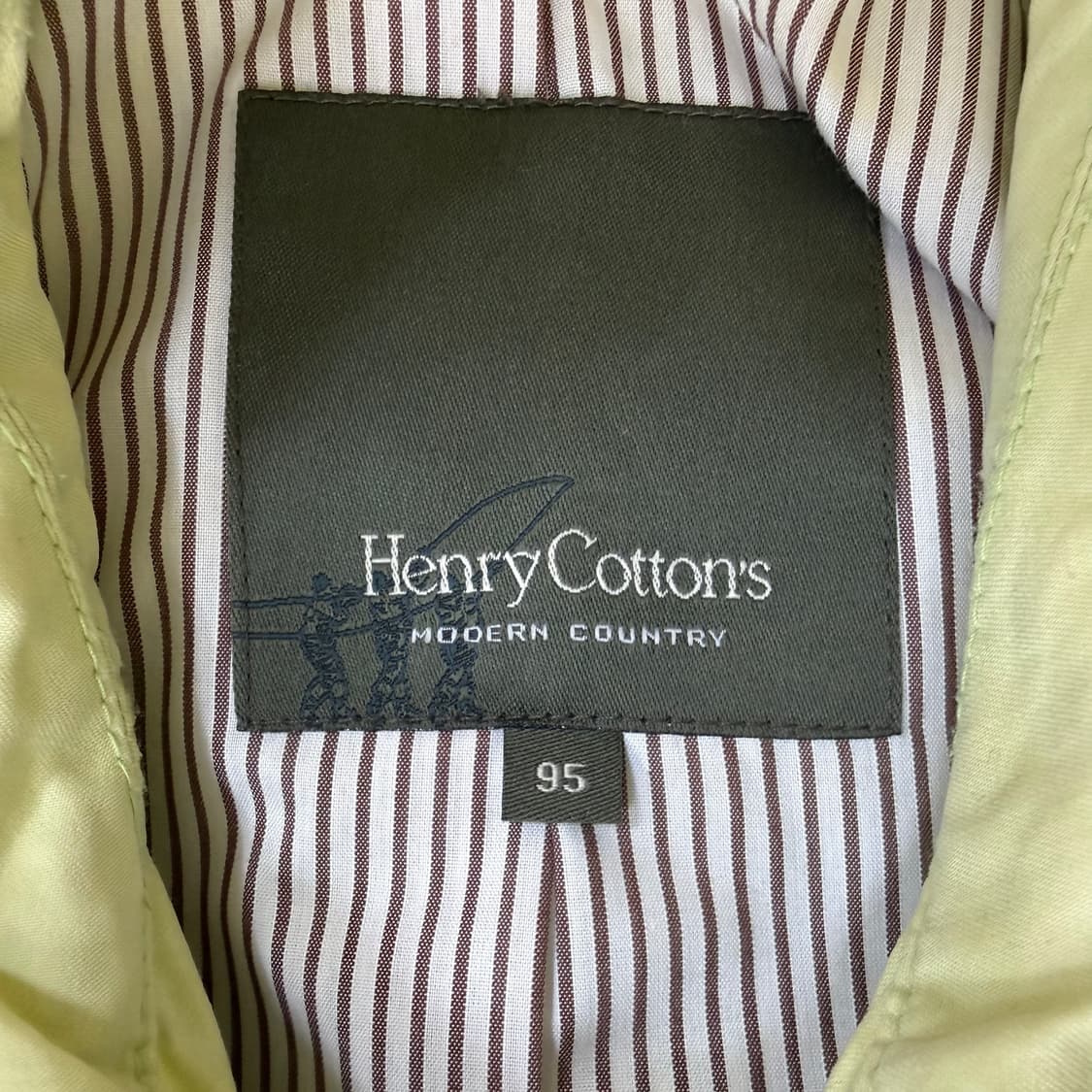 95 헨리코튼 캐주얼 코튼 자켓 0313T 상품이미지3