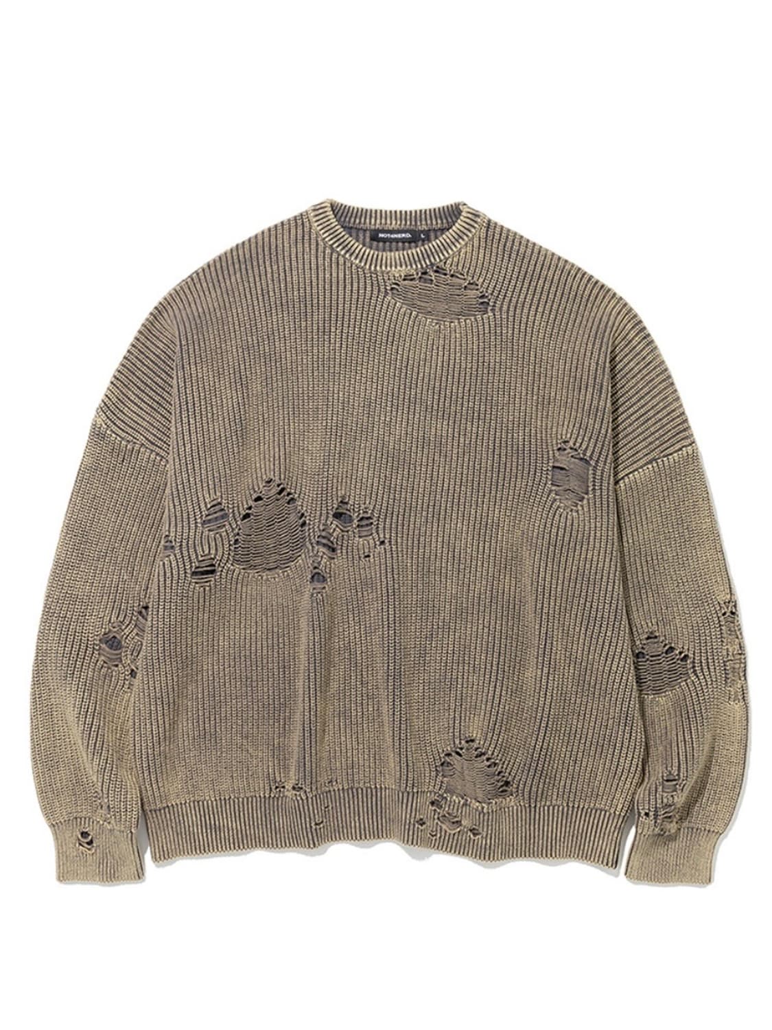 낫포너드 그런지 니트 M 상품이미지5