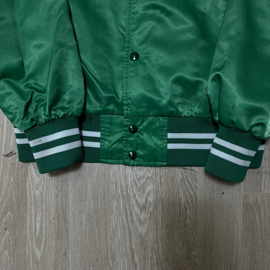 USA 아메리카 빈티지 새틴 스타디움 자켓 L/100 상품이미지4