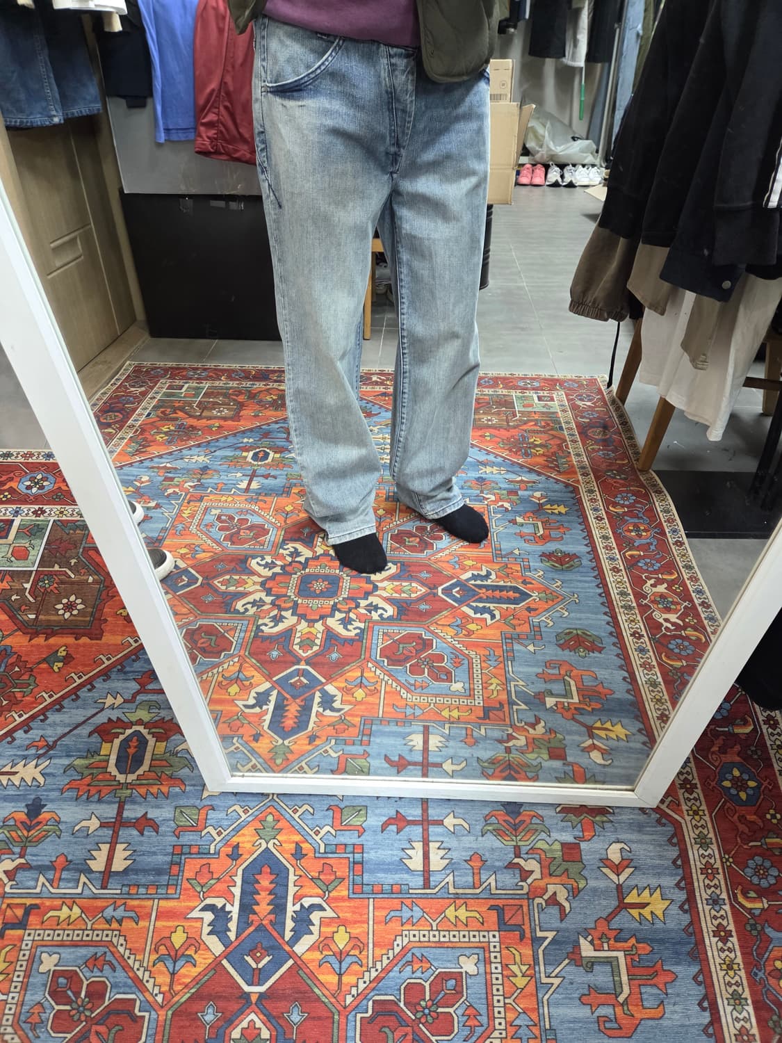 리바이스 올드스쿨 빈티지 00s 신치백 모던 데님팬츠 34 상품이미지7