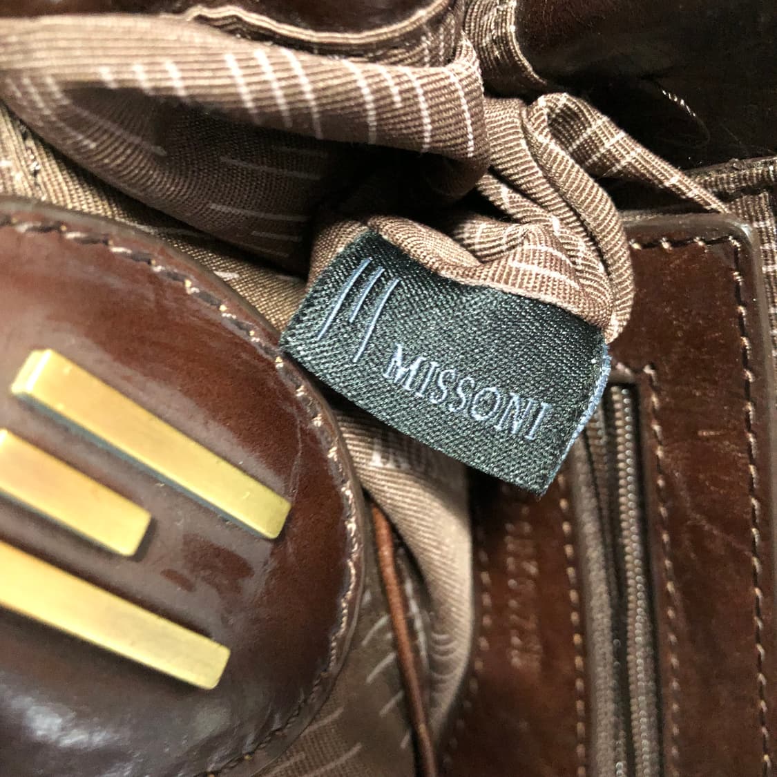 미쏘니 웨스턴 레더백  상품이미지9