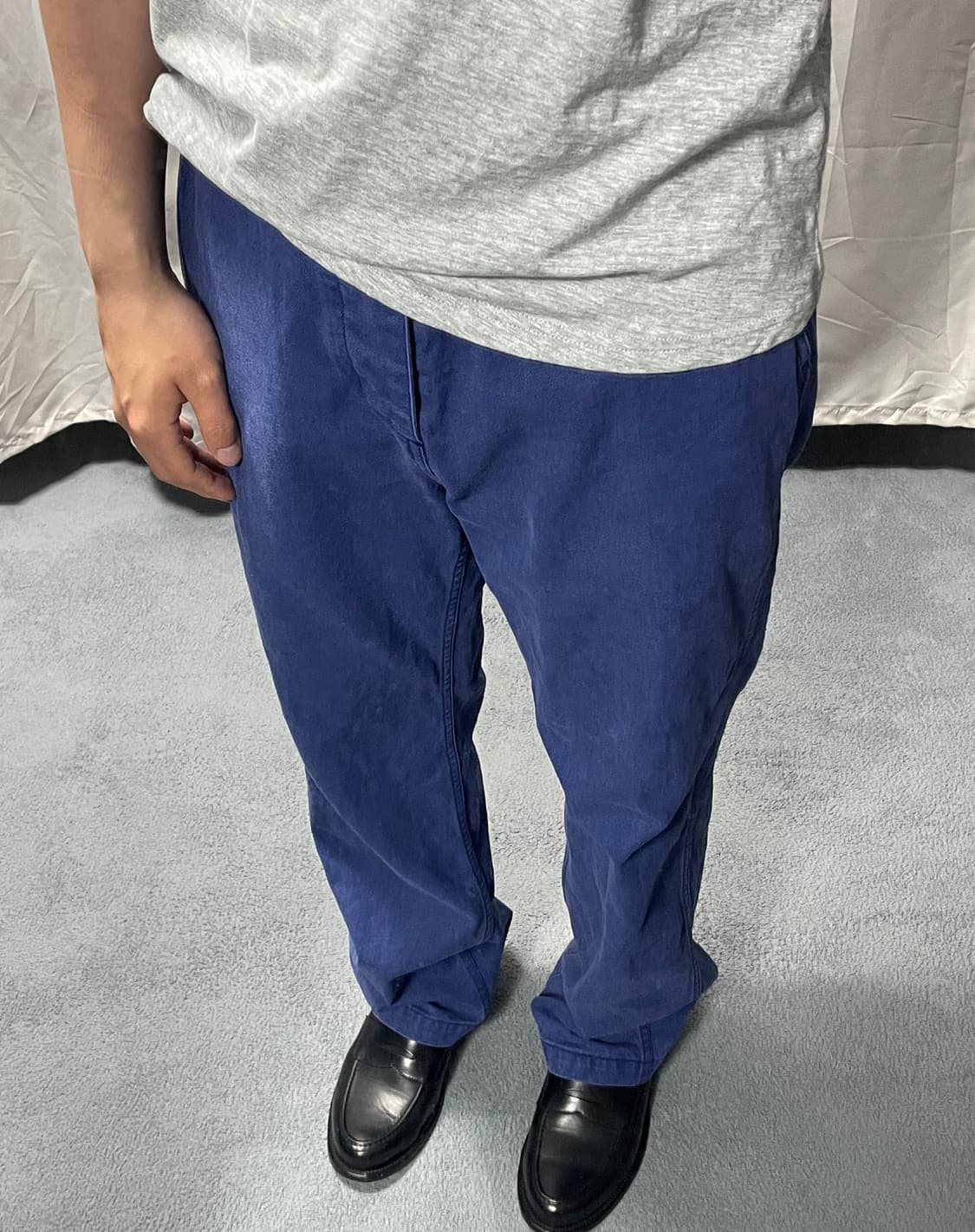 ryoo 페인터 팬츠 블루 xl 팝니다 상품이미지2