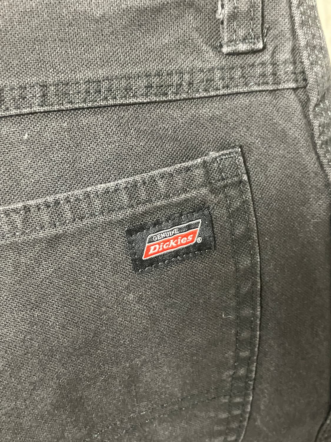 (36 X 30) 디키즈 카펜터 데님팬츠 블랙 상품이미지2