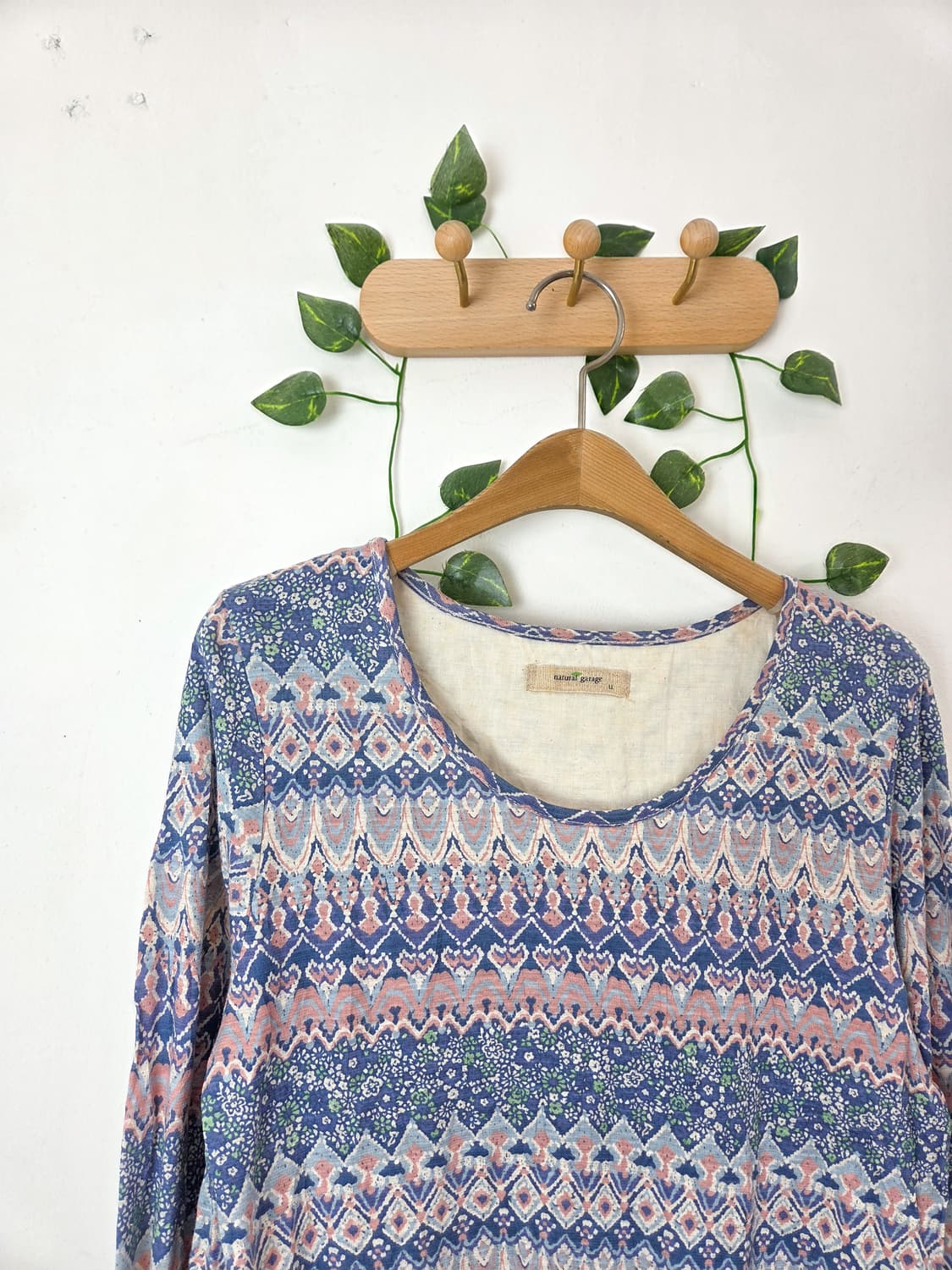 에스닉 패턴 슬리브 상품이미지2