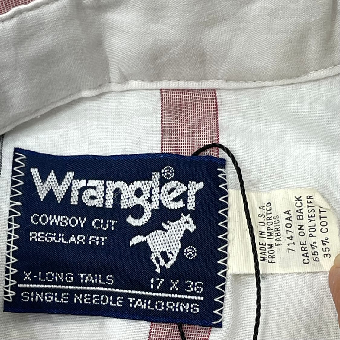 Wrangler 랭글러 스트라이프 웨스턴 셔츠 레귤러 핏 상품이미지4