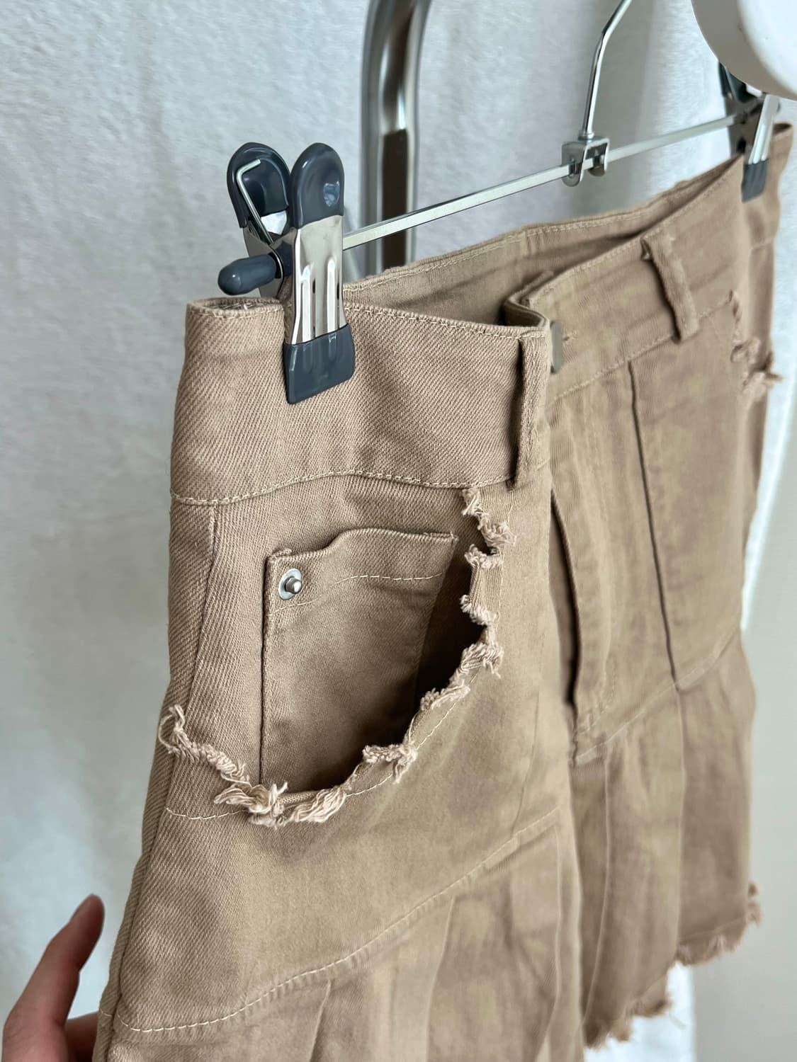 빈티지 플리츠 미니스커트 상품이미지2