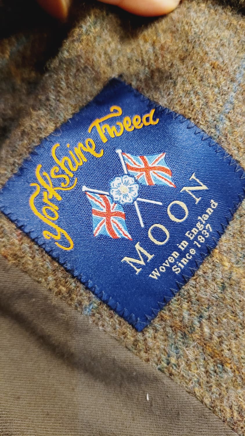 베지터블 울100%  체크자켓 상품이미지2