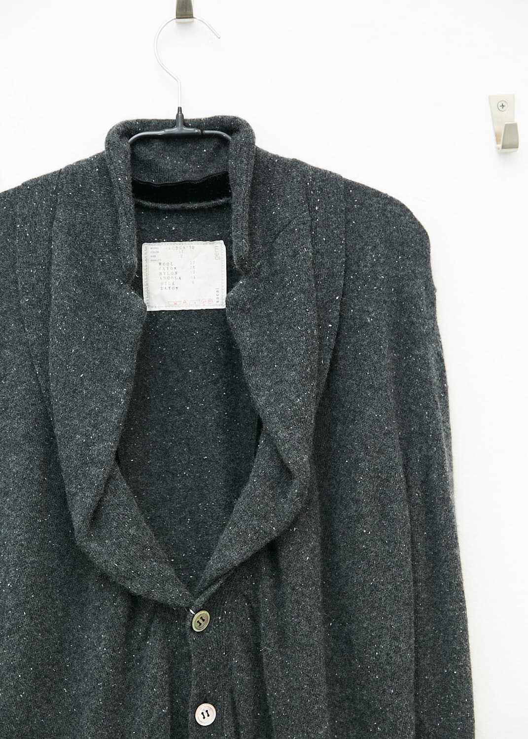 Draping Collar Cardigan 상품이미지2