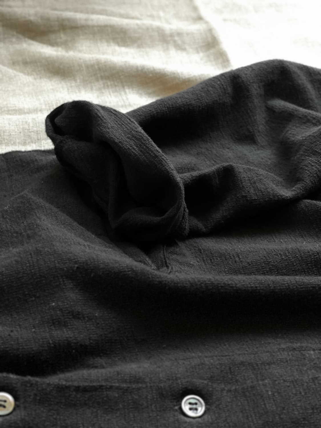 네스트로브컨팩트 린넨 인레이 셔츠 가디건 상품이미지6