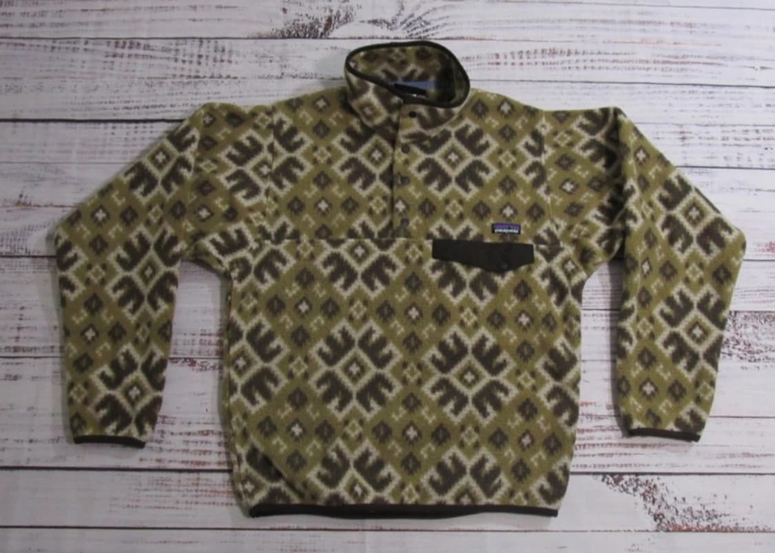 13FW 파타고니아 신칠라 스냅-T 오로라 패턴 상품이미지1