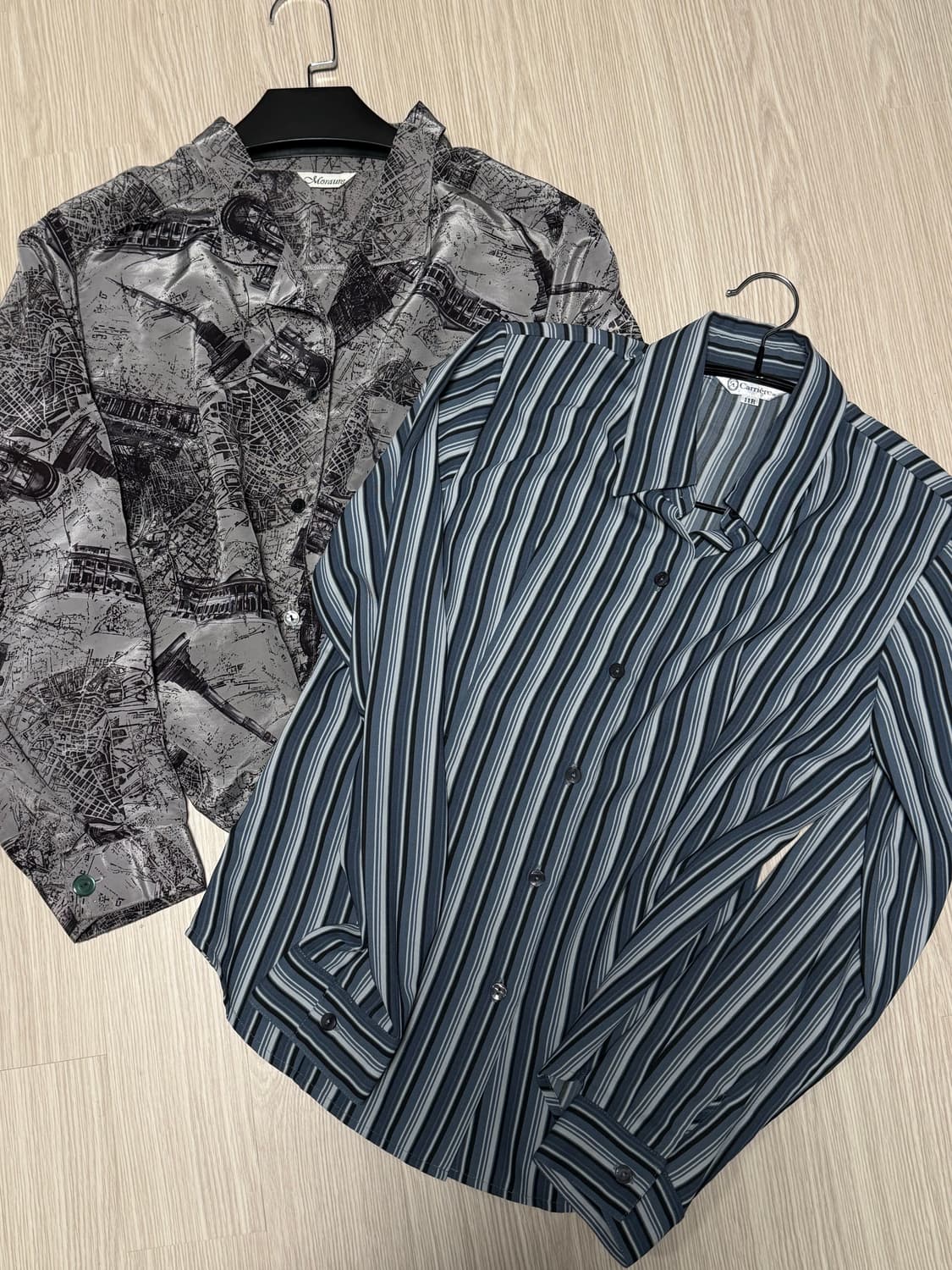 빈티지 셔츠 2종 상품이미지1