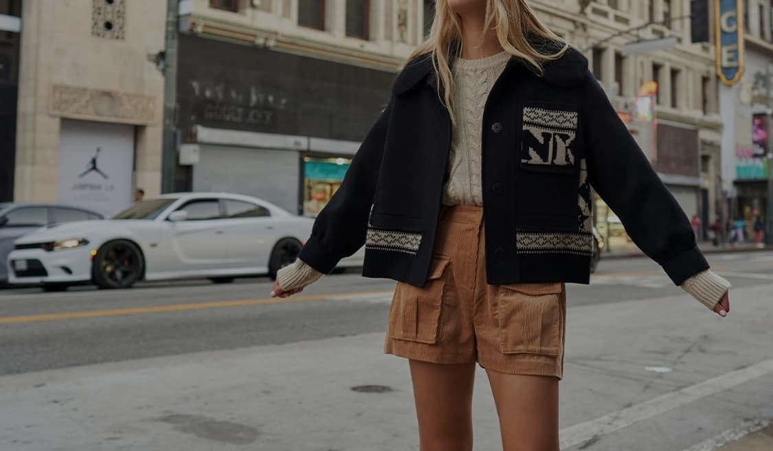 르닉앤맥코이 니트패치 울자켓 Free _ 여성 상품이미지1