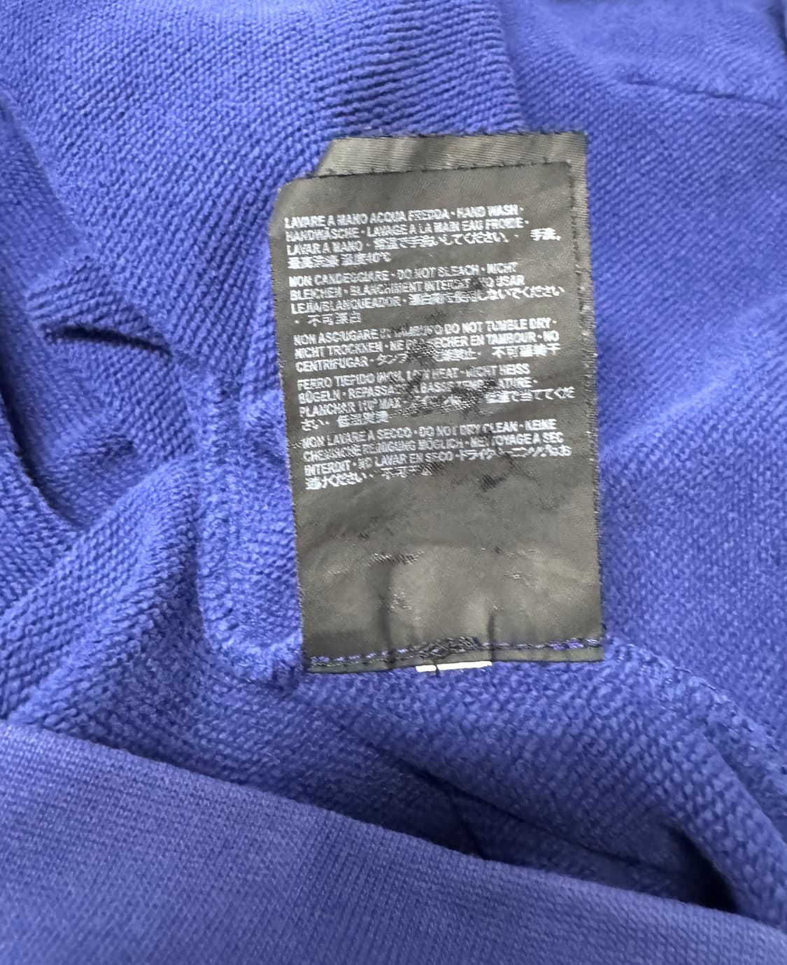 BALENCIAGA 발렌시아가 폴리티컬 캠페인 블루 후드 스웻셔츠 L 상품이미지8