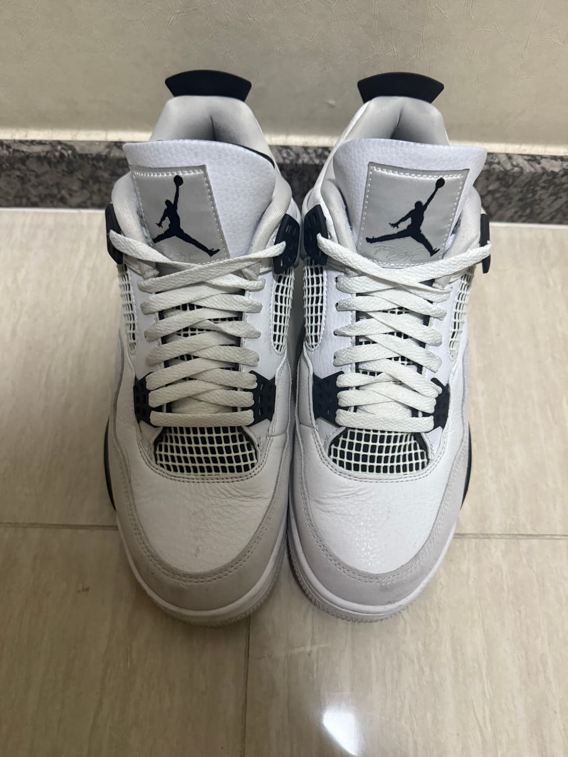 [280] 조던4 화이트 앤 블랙 상품이미지1