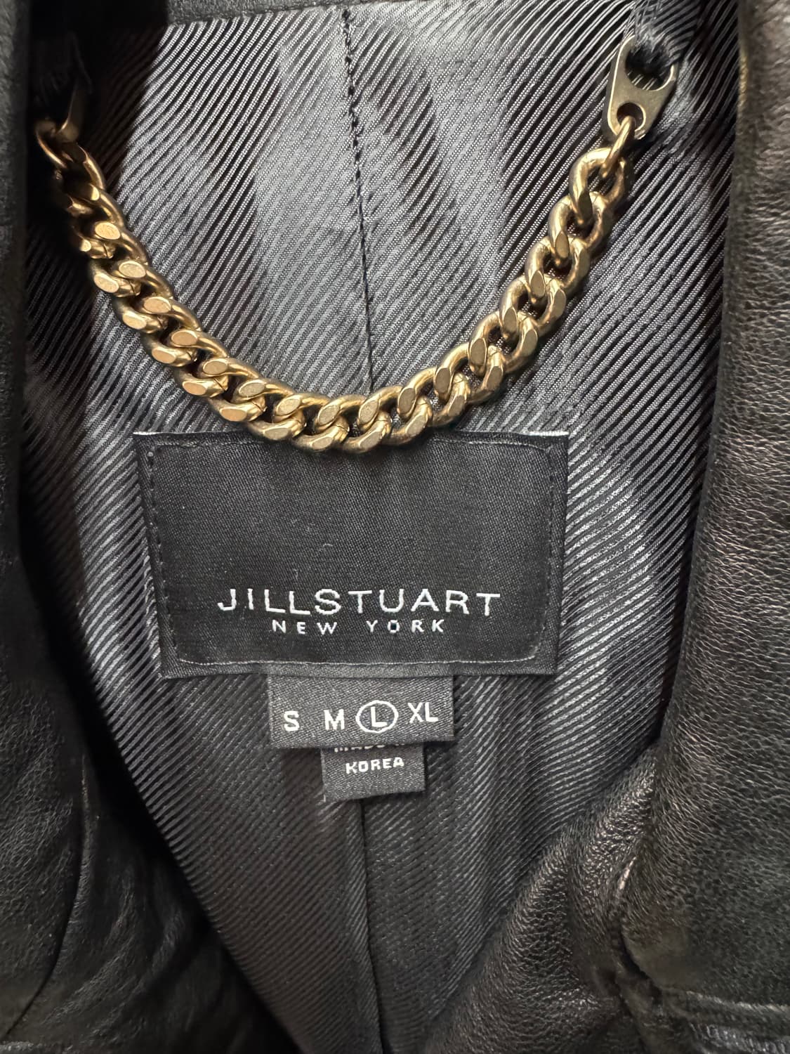 질스튜어트 양가죽100% 코트 L(M~L) 상품이미지6