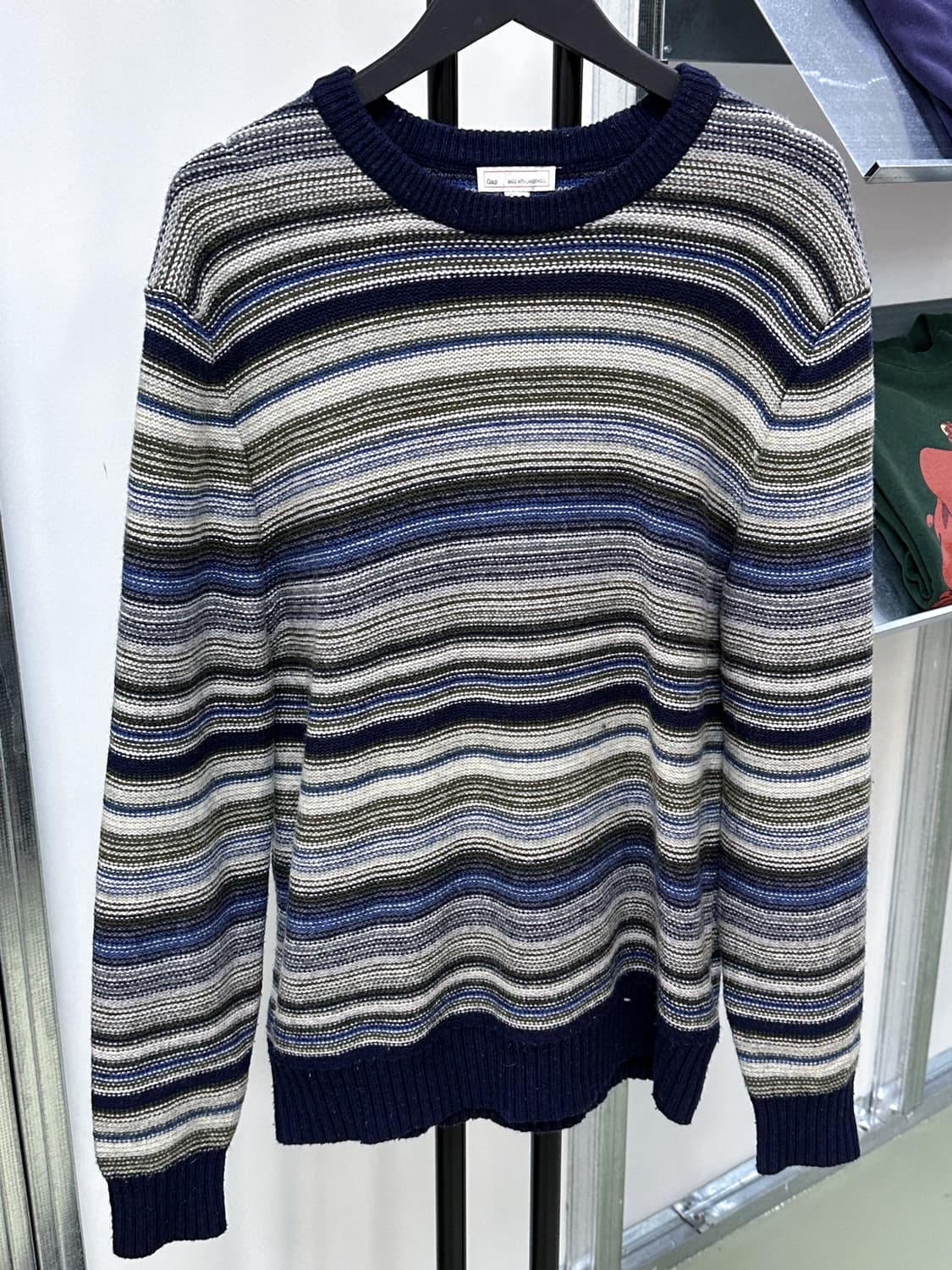 gap blue stripes knit 상품이미지4