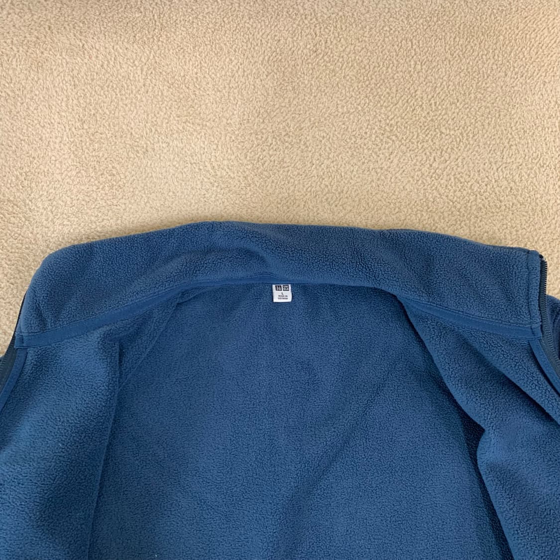 유니클로 후리스(L/블루) 플리스 자켓 상품이미지7