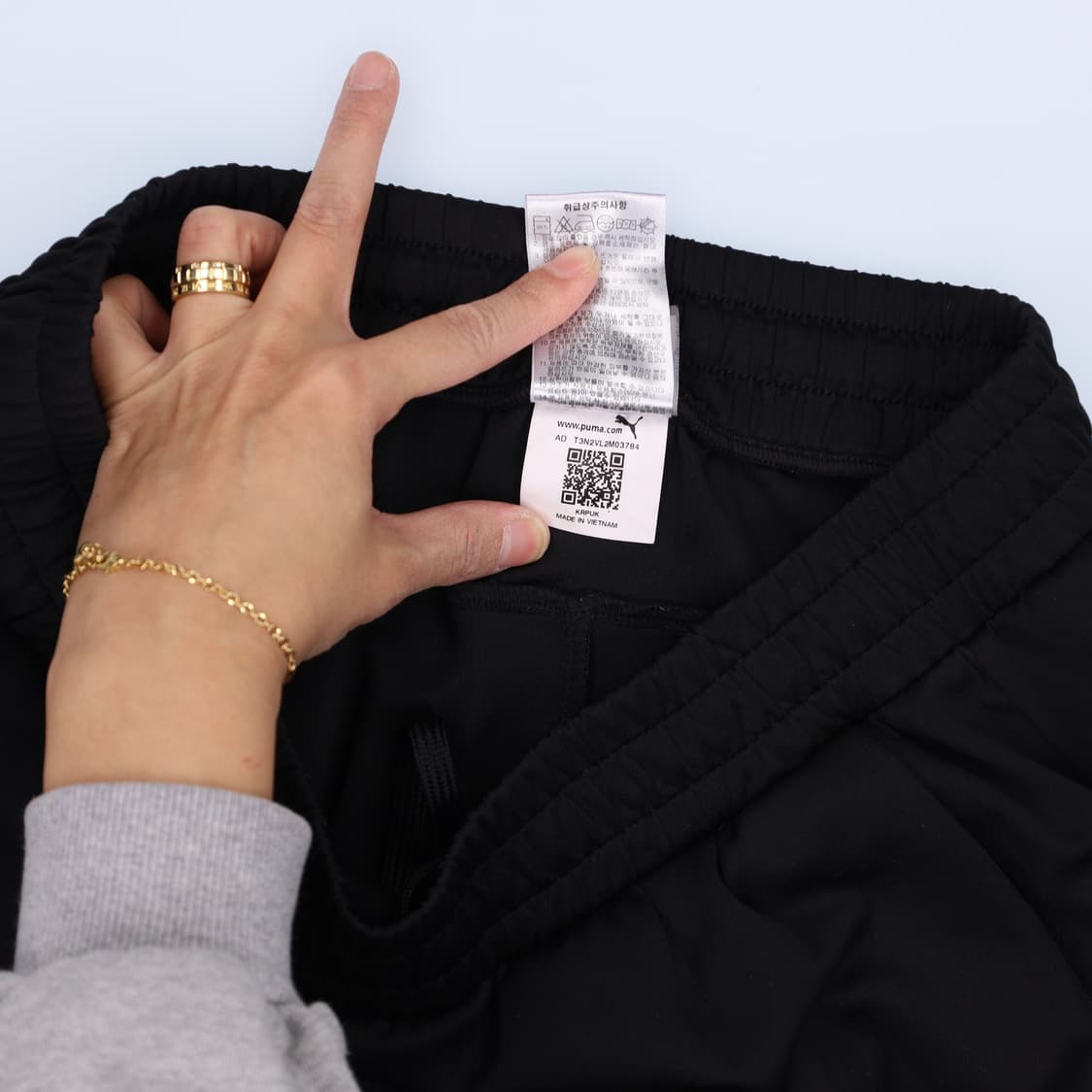 [L] 신형 푸마 트레이닝바지 블랙츄리닝팬츠 1205HR2 상품이미지6