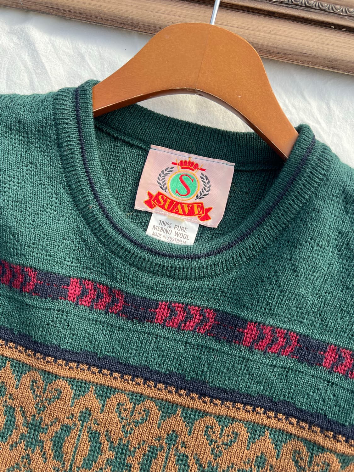 빈티지 에스닉 니트 스웨터 (Made in Australia) 상품이미지6