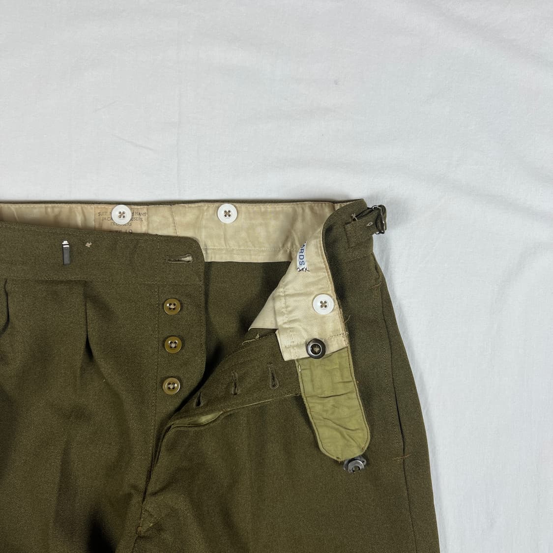 60’s british army 구루카 no.2 드레스 팬츠 바지 상품이미지3