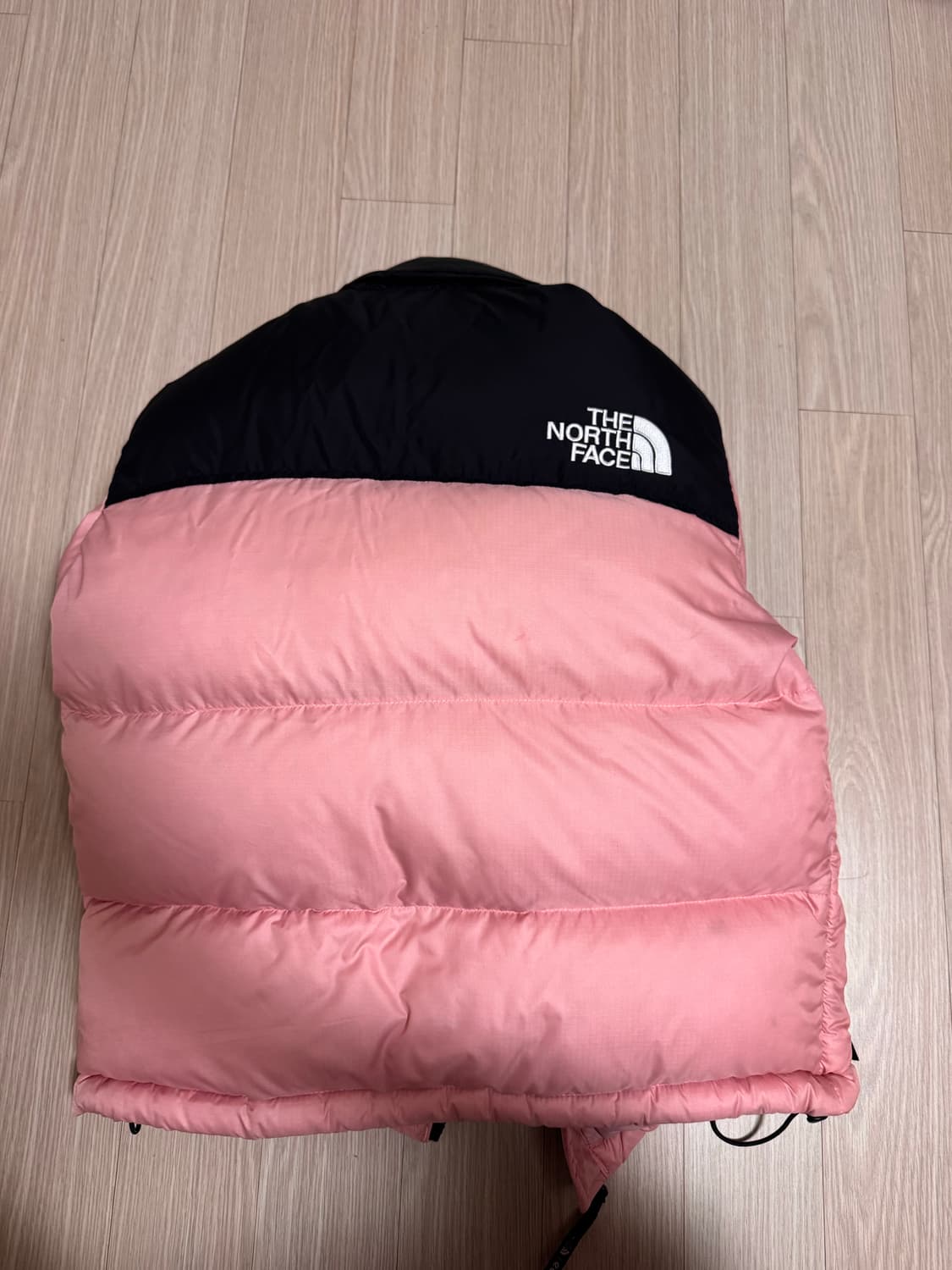 노스페이스 눕시 숏패딩 핑크 S/85 상품이미지6