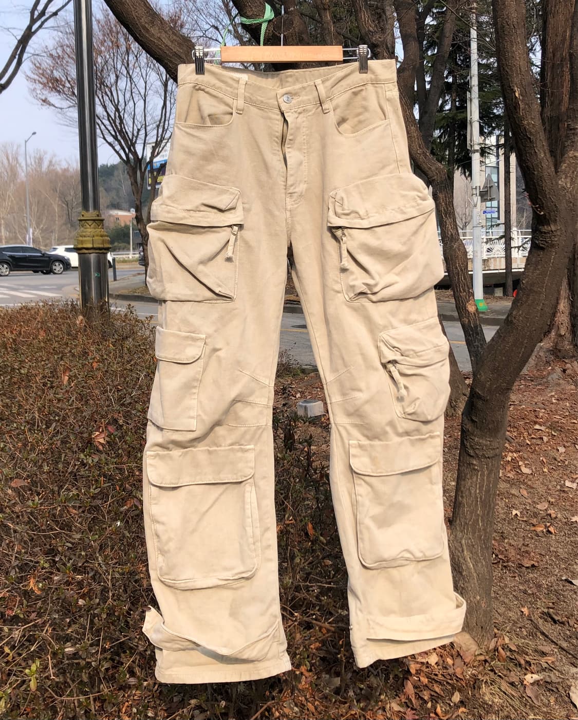 자라 유틸리티 카고팬츠(eur 42) 상품이미지1