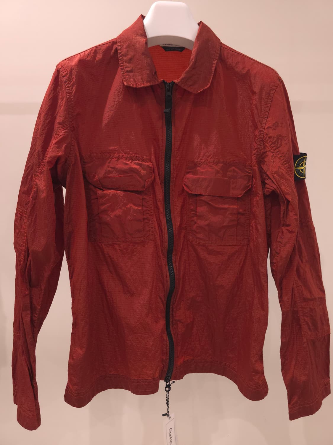 [정품] 스톤아일랜드 바람막이 셔츠 상품이미지1