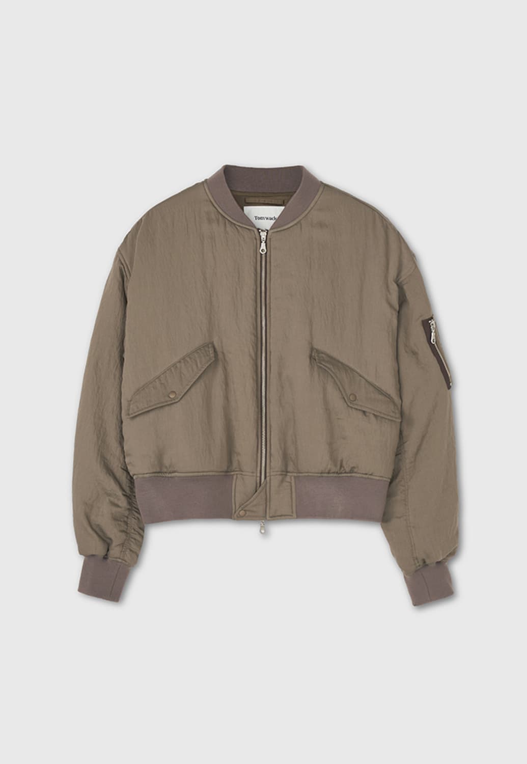 토니웩 실크 MA-1 봄버 자켓 상품이미지2