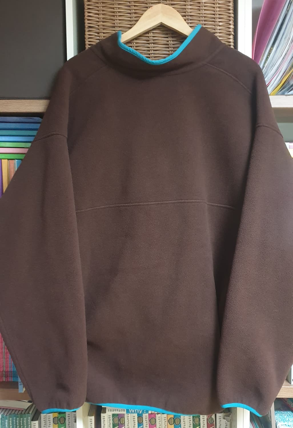 파타고니아 헤비웨이트 신칠라 플리스 풀오버 브라운 XL 상품이미지3