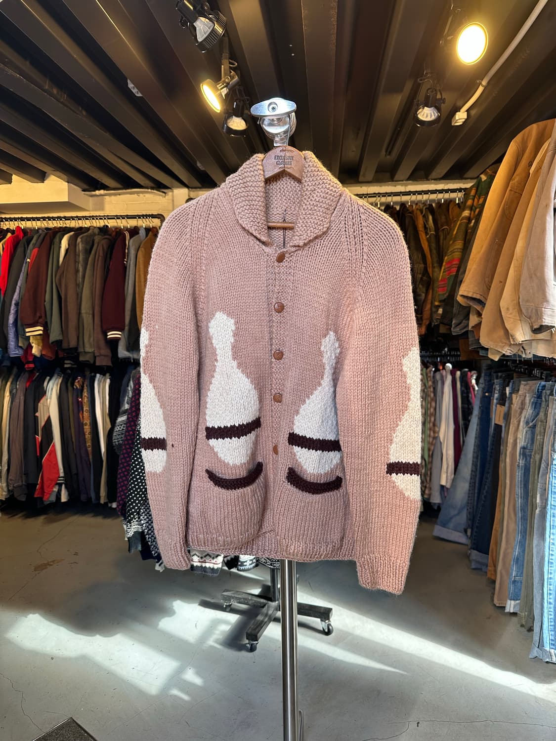 캐나다 헤비 울 코위찬 스웨터 우먼스 상품이미지1