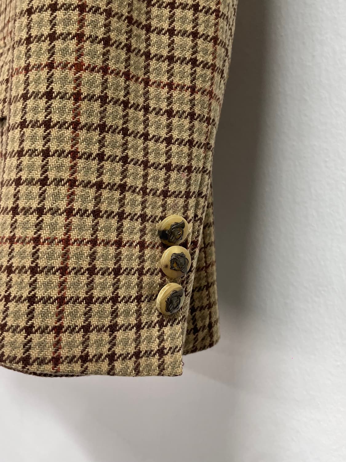 폴로 랄프로렌 우먼스 체크 블레이저 (on.321) 상품이미지5