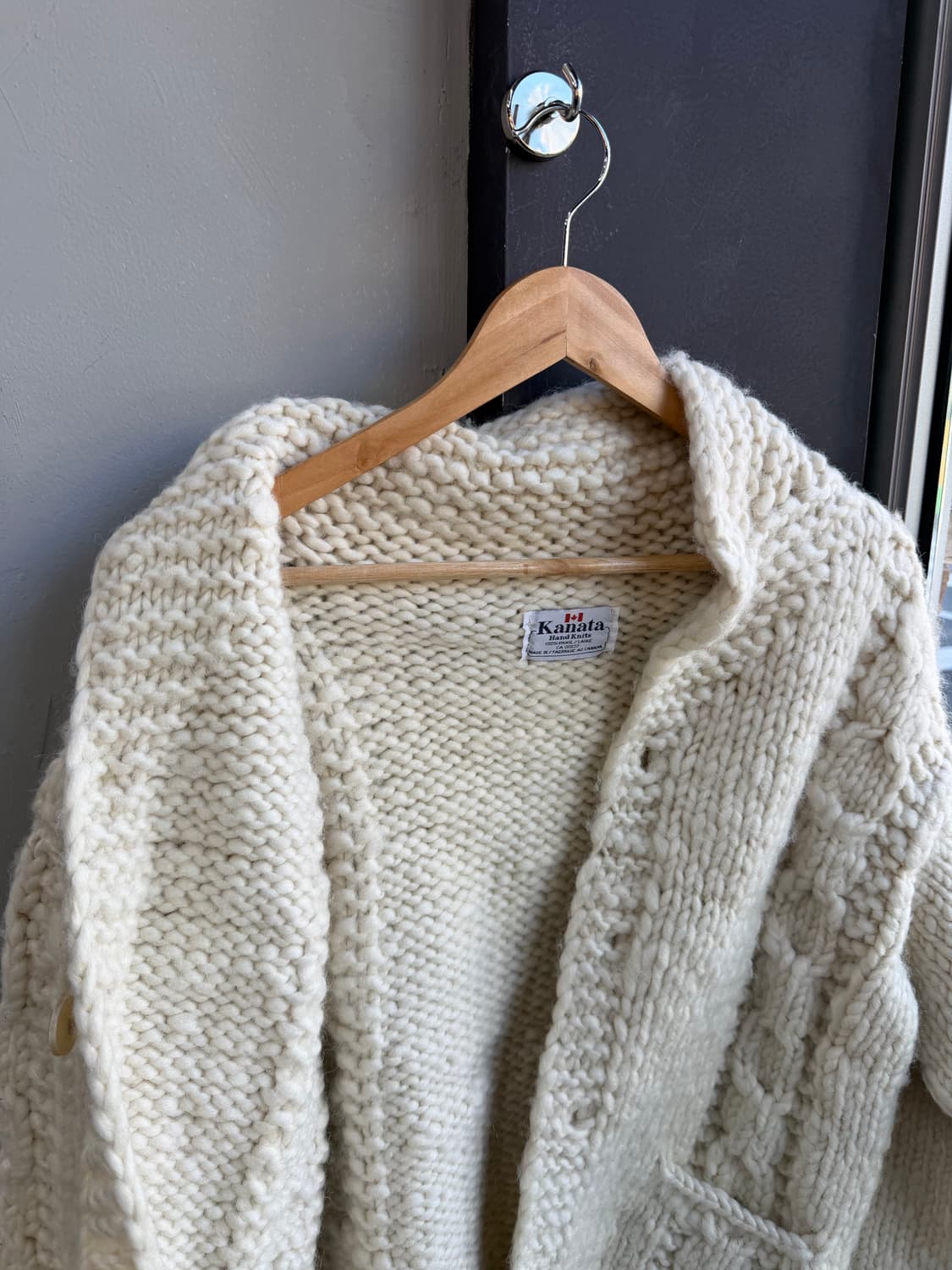 95~100/ 카나타 핸드메이드 코위찬 꽈배기 자켓 상품이미지6