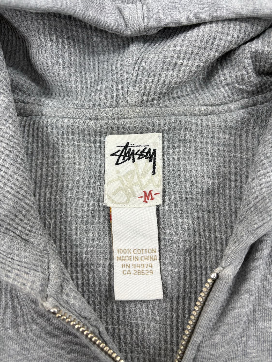 Stussy Patch Hooded Zip-up   상품이미지3