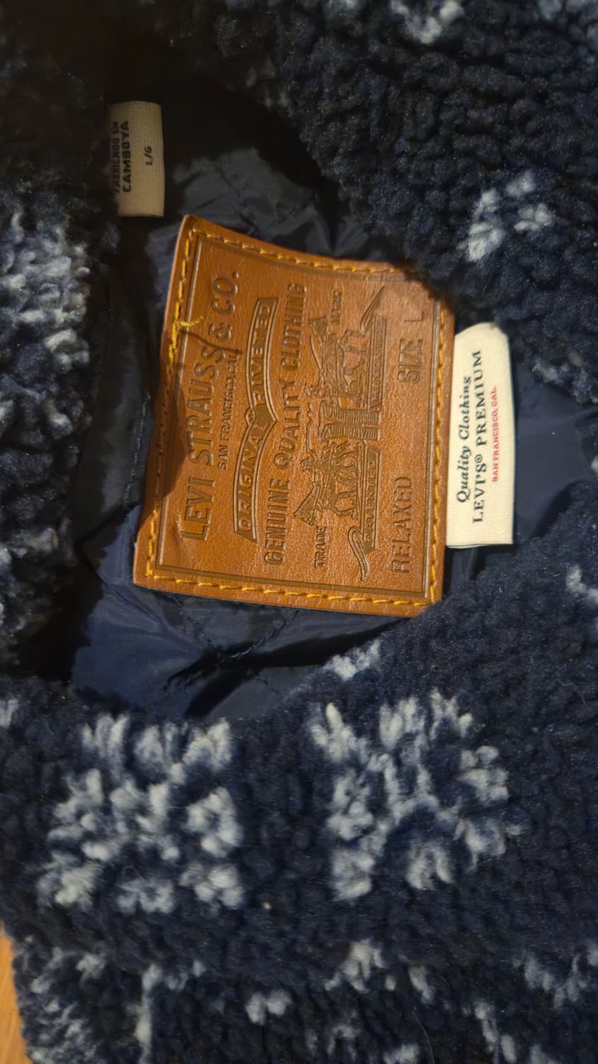 리바이스 플리리스 반다나 L  100 105 상품이미지3