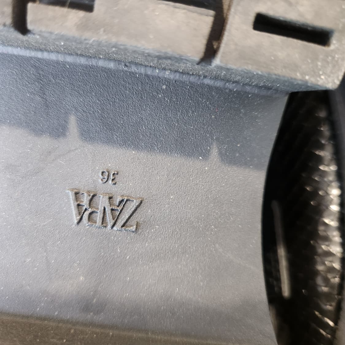 ZARA 청키 로퍼 | 파이톤 패턴 | 230 | 굽4cm 상품이미지5