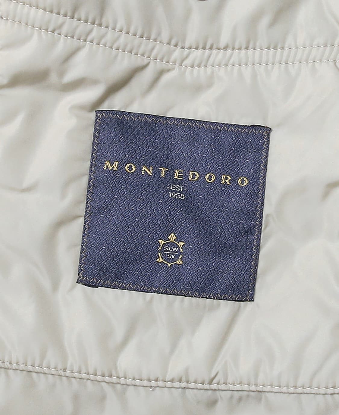 몬테도로 [Montedoro] 아이보리 나일론 퀼팅 자켓 상품이미지6