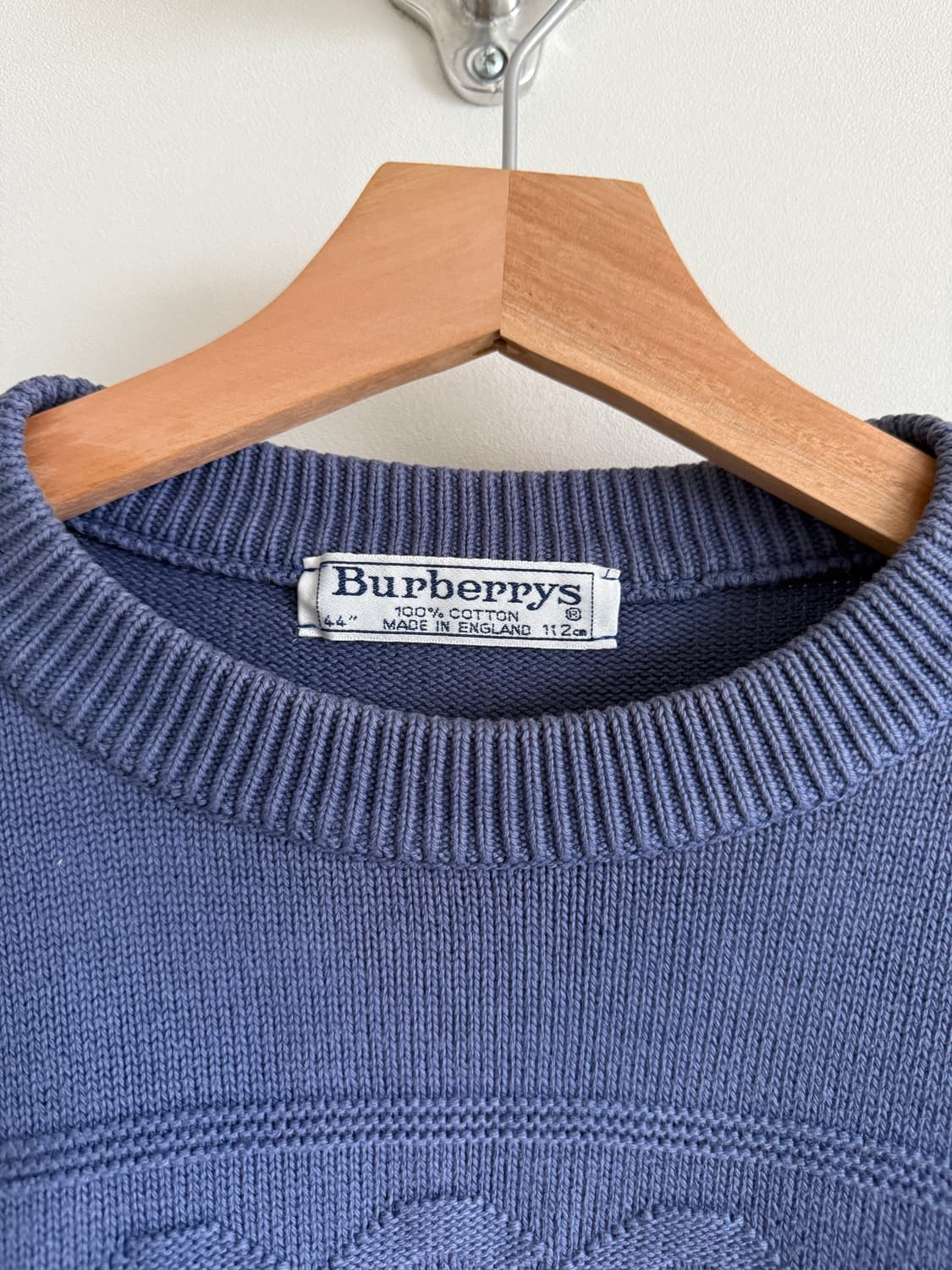 올드 버버리(Burberrys) 헤비 코튼 니트(ENGLAND) 상품이미지6
