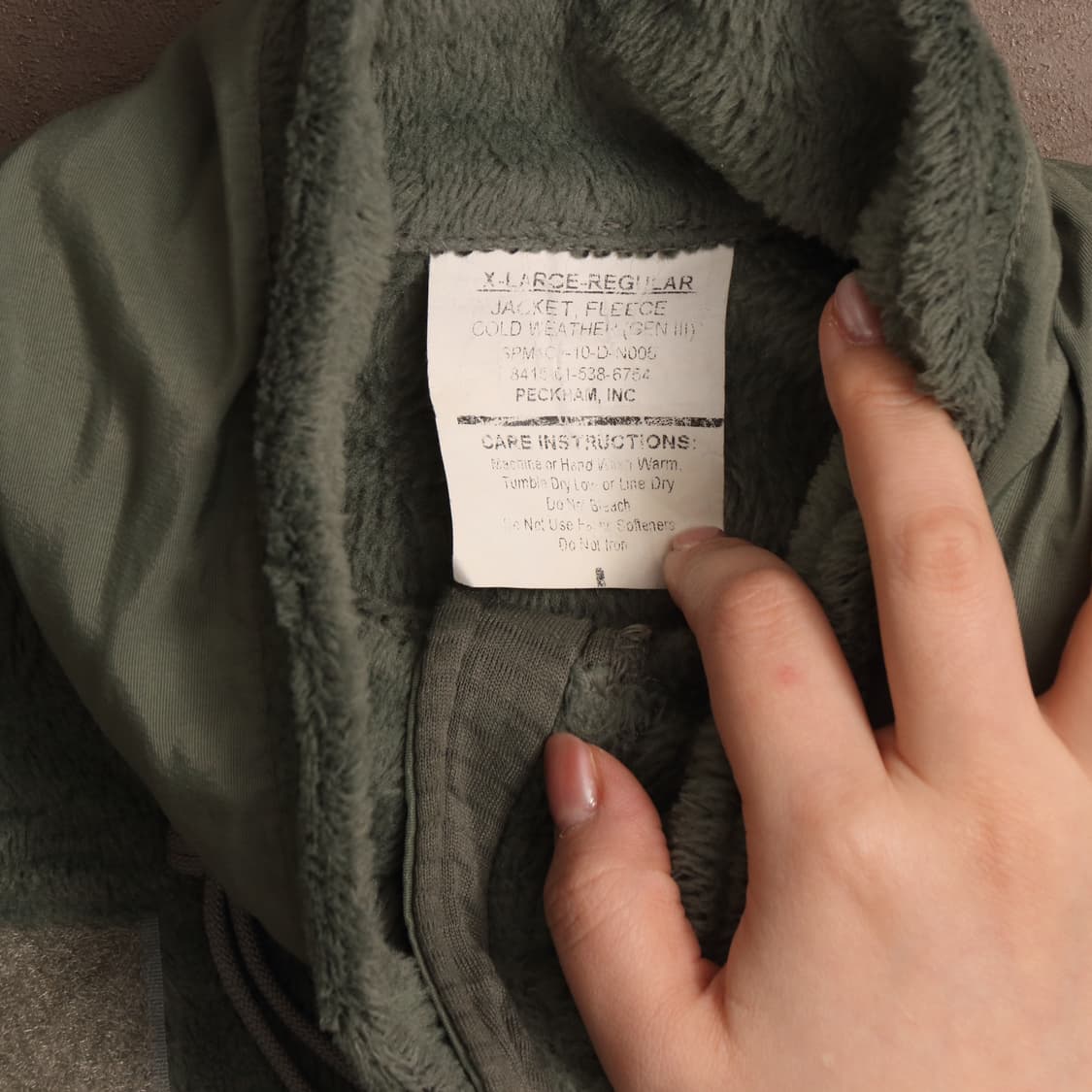 US ARMY Gen3 폴라텍 플리스 집업자켓 A1852 상품이미지3