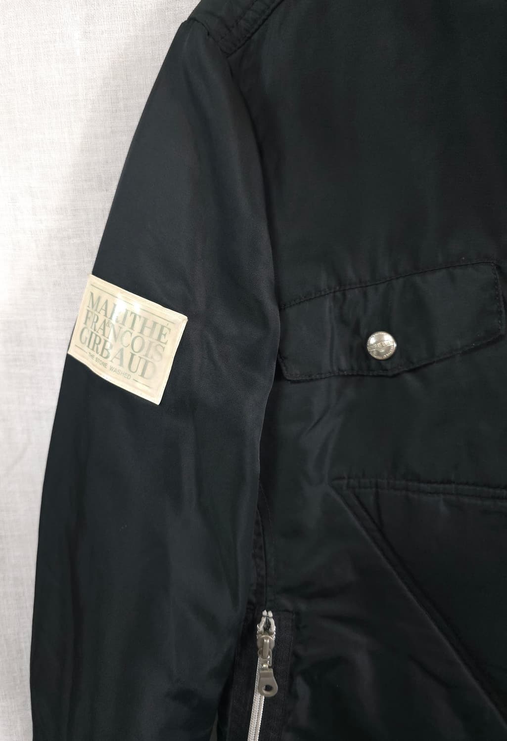 마리떼프랑소와저버 정품 얇은 패딩 바람막이 점퍼 라이더 자켓 95 바이크 상품이미지4