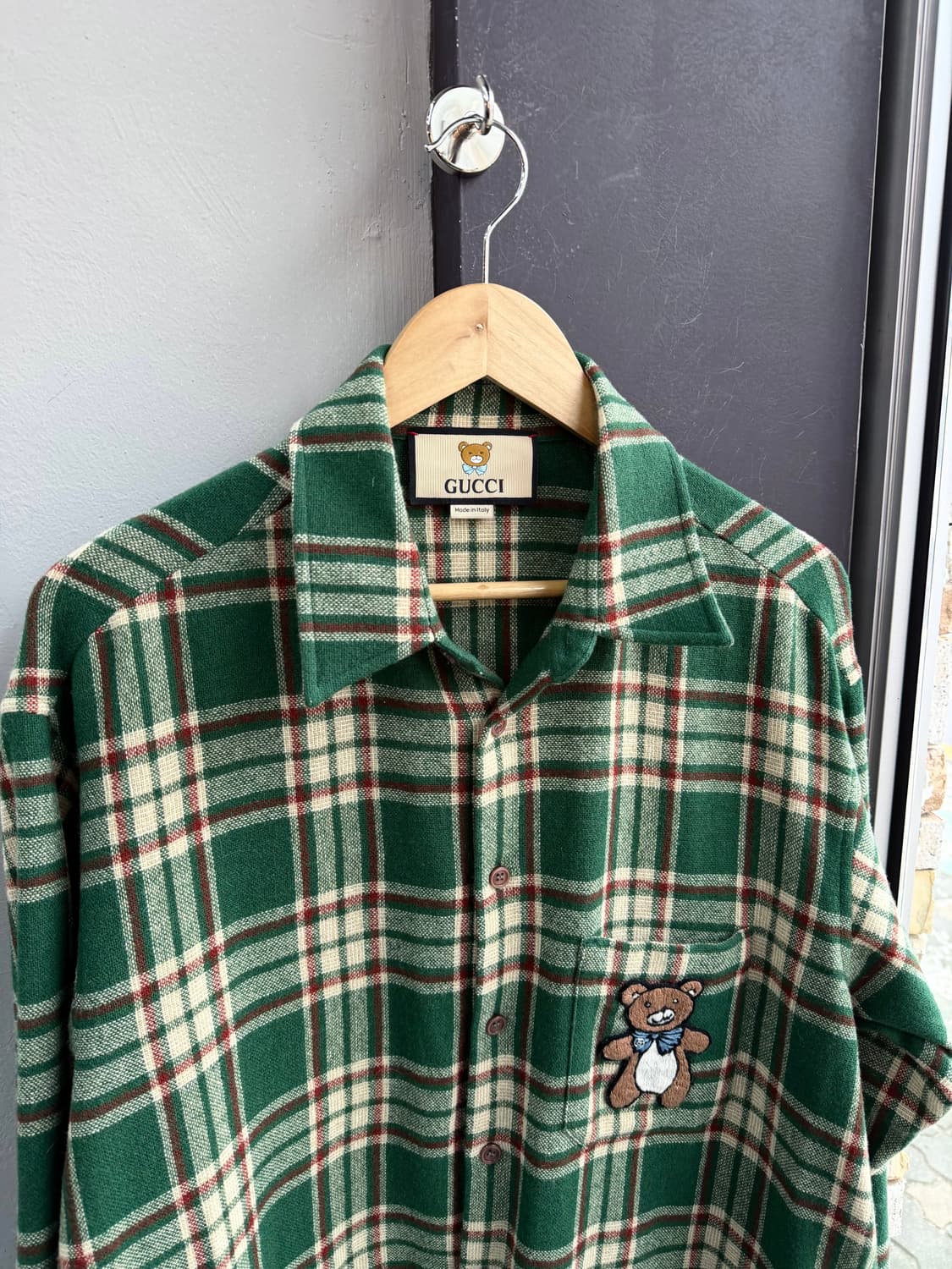 48/ 구찌X카이X테디베어 플란넬 레디투웨어 자켓 상품이미지5