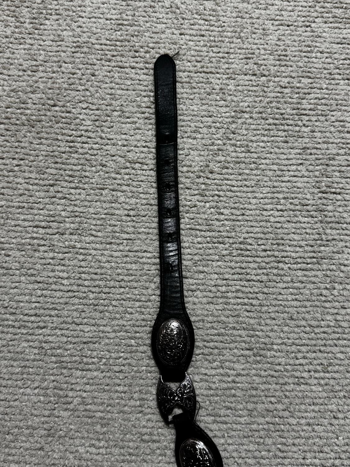 90s USA 토니라마 카우레더 웨스턴벨트 32사이즈 상품이미지5