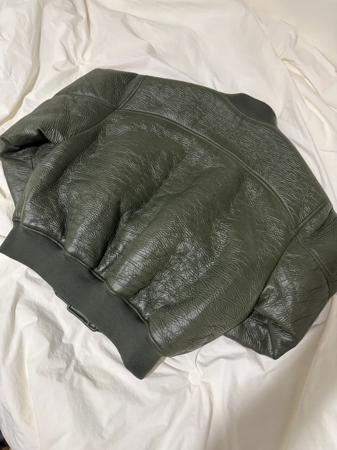 드리스반노튼 크링클 봄버 size L 상품이미지2