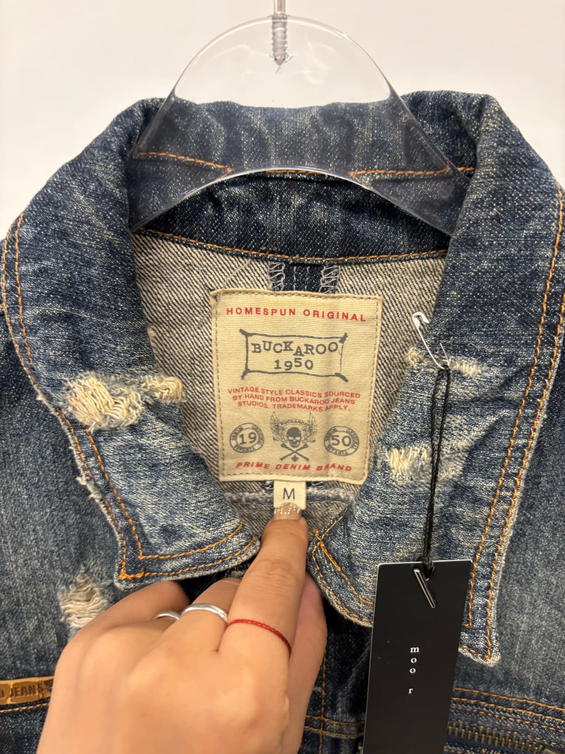 Buckaroo damage denim jacket 상품이미지7