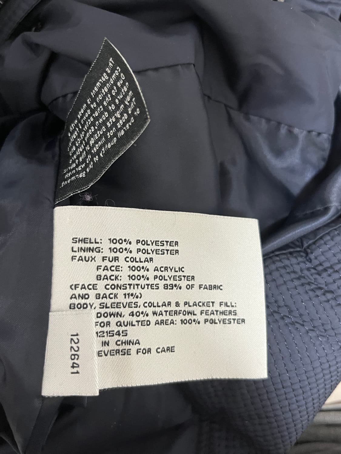 London Fog Heritage 롱패딩 블랙 S (퍼탈부착가능) 상품이미지8