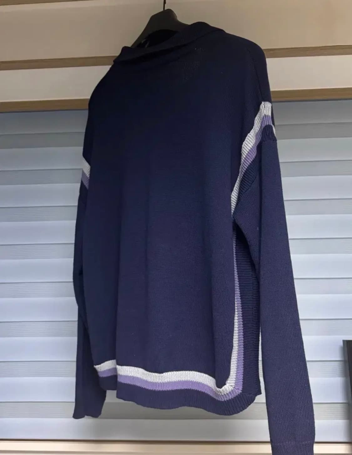 해칭룸 archive cardigan dark navy 상품이미지2