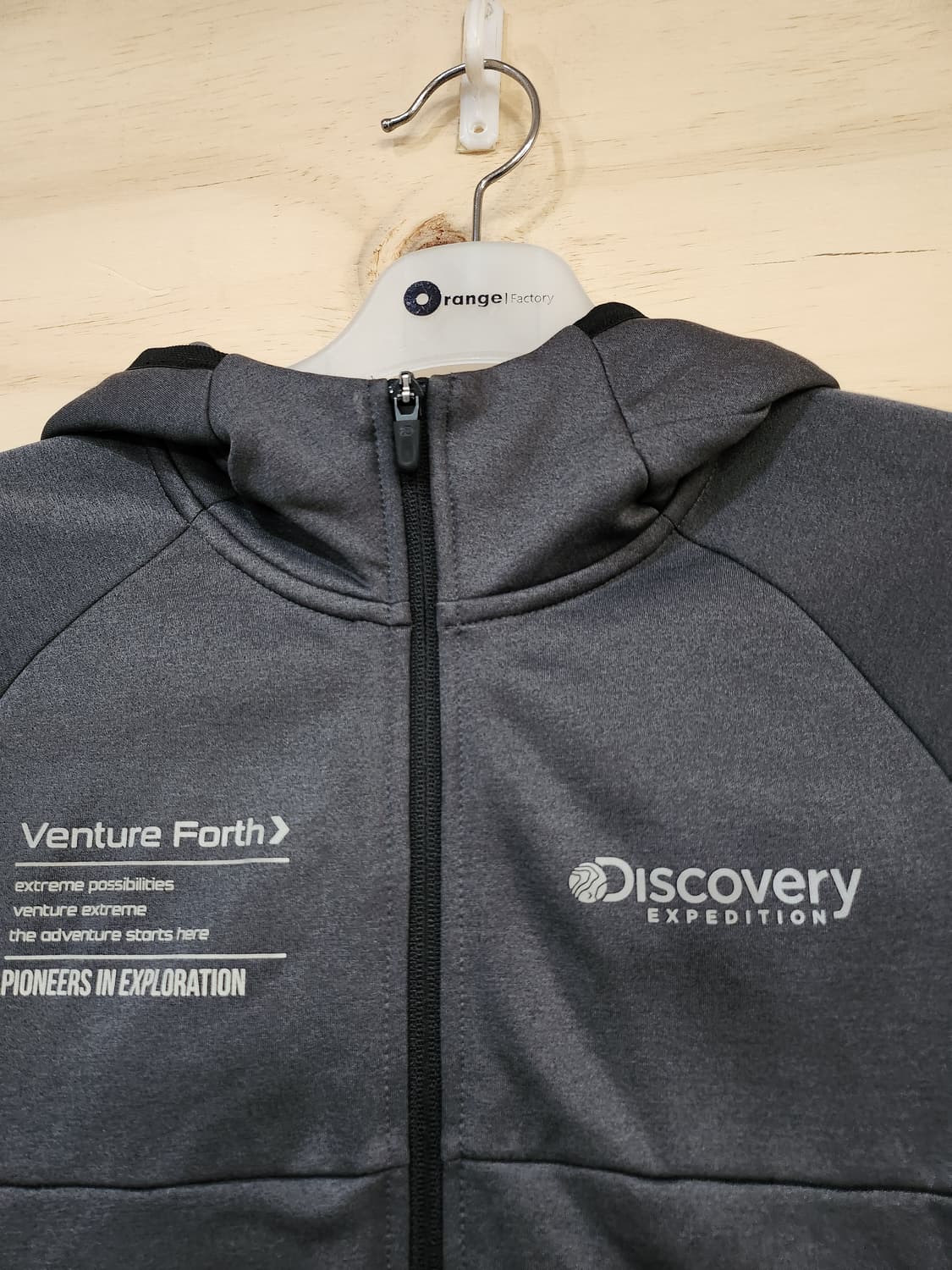 350) 디스커버리 기모 후드 집업 상품이미지5