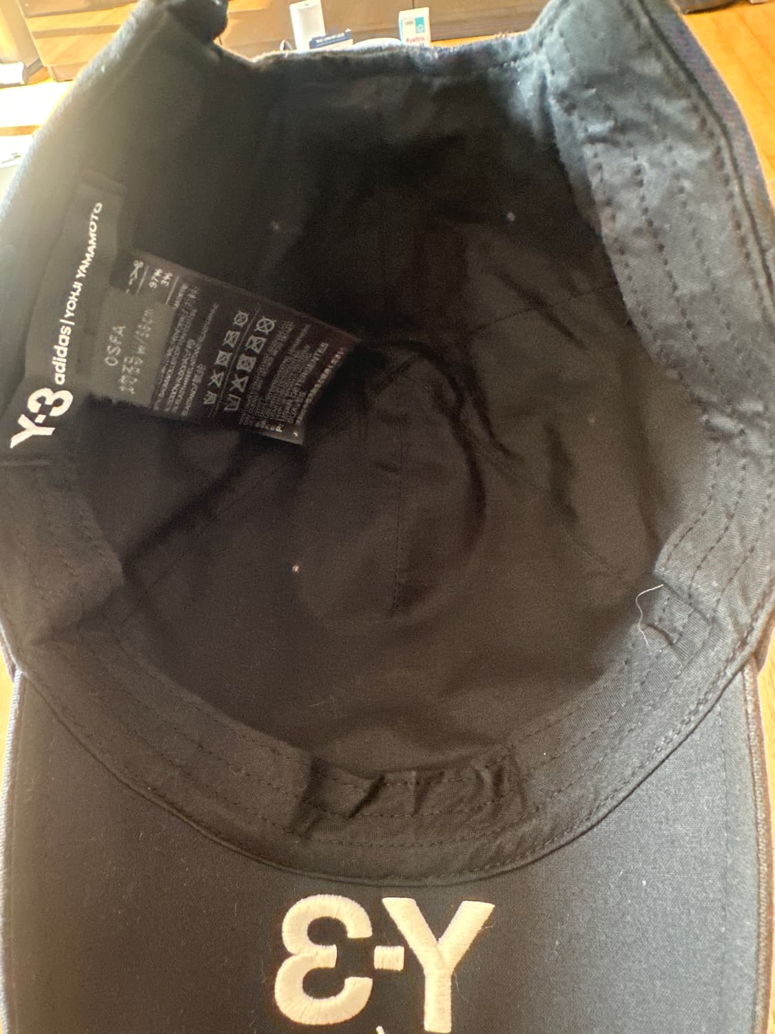 Y3 아디다스 자수볼캡 상품이미지2