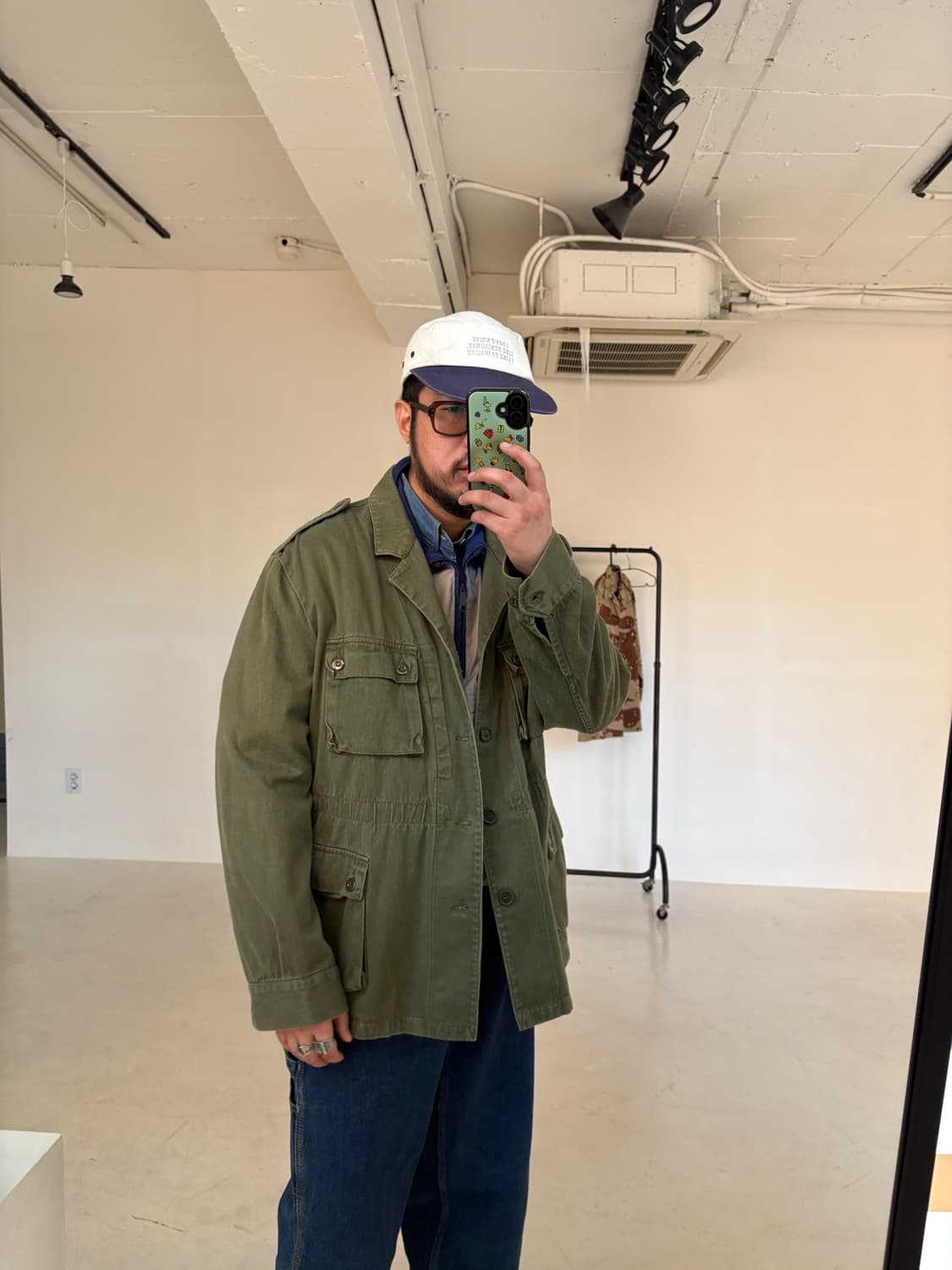 60's Dutch Army Military Jungle Jacket.  상품이미지10