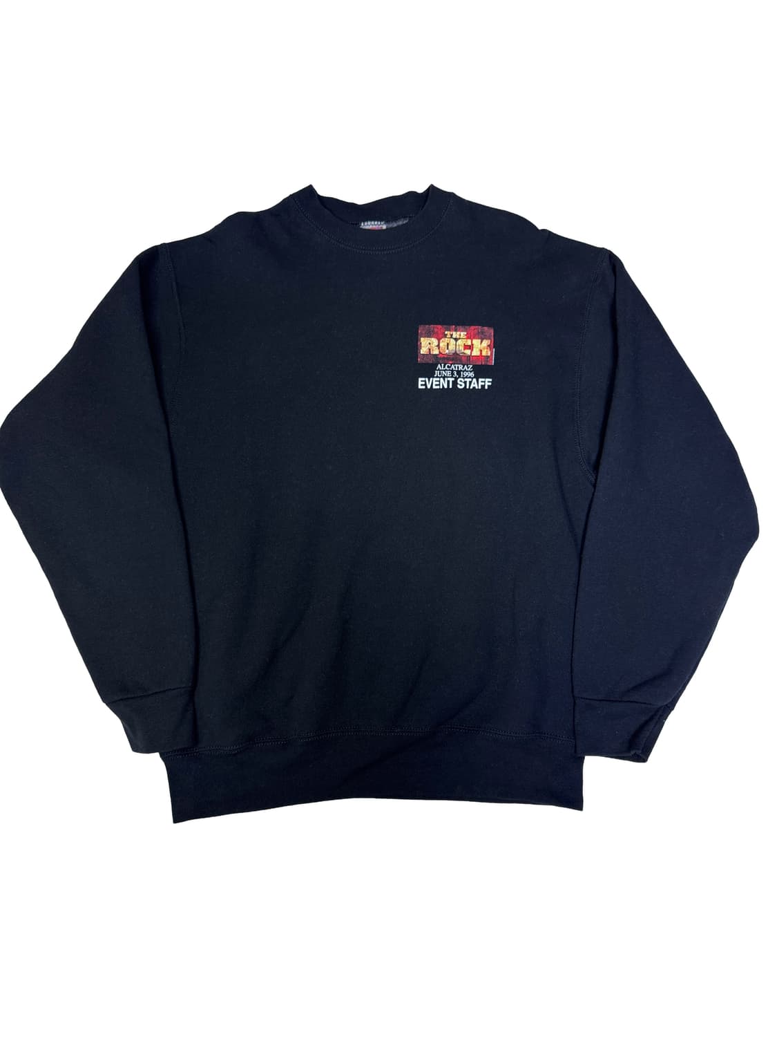 빈티지 90s 영화 더록 THE ROCK 프로모션 스웻셔츠 맨투맨 XL 상품이미지1